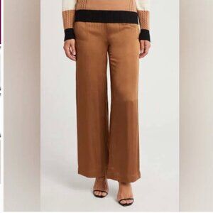 NEW--Tahari Airflow Wide Leg Pants – Size SP – Pinecone
